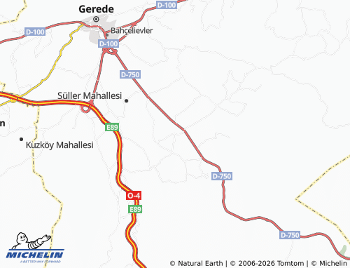 MICHELIN-Landkarte Mürdükler - ViaMichelin