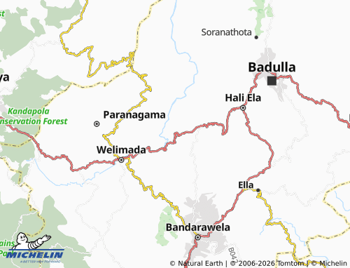 Mappa MICHELIN Pallegama1 - ViaMichelin