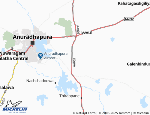 MICHELIN Wellaragama map - ViaMichelin
