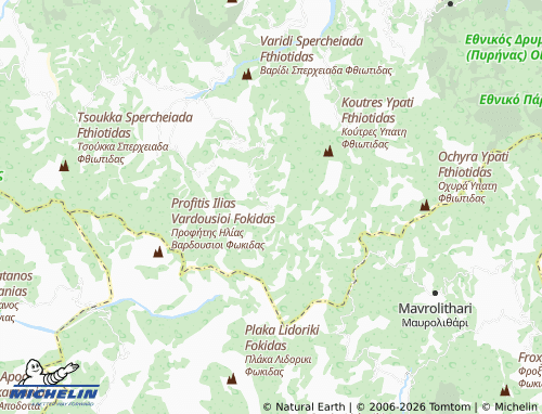 Mapa MICHELIN Anatoli - ViaMichelin