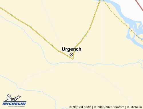 MICHELIN-Landkarte Urgench - ViaMichelin