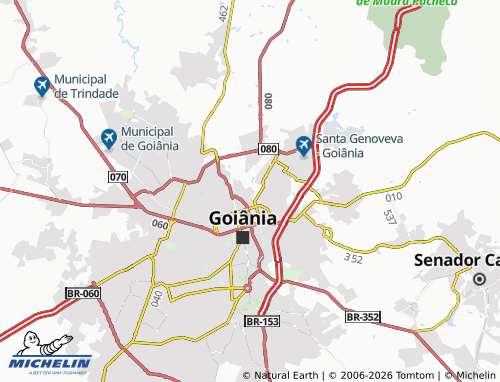 MICHELIN Vila Monticelli map - ViaMichelin