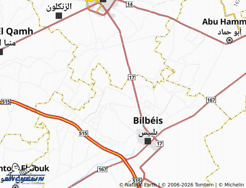 Mapa MICHELIN Hawd al-Nada - ViaMichelin