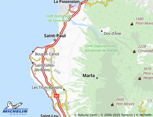 Carte MICHELIN La Petite France - ViaMichelin
