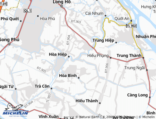 MICHELIN Xuân Hiệp map - ViaMichelin