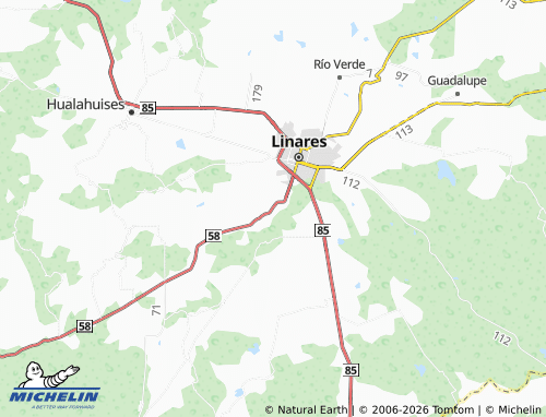 Mappa MICHELIN Kilómetro Cuatro - ViaMichelin