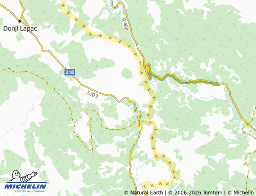 Mapa MICHELIN Doljani - ViaMichelin