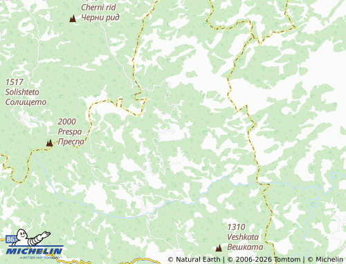 MICHELIN Zagrazhden map - ViaMichelin