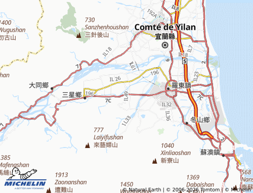 Mappa MICHELIN da bu - ViaMichelin