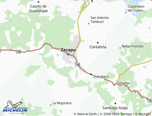 Mapa MICHELIN Ejidal Primo Tapia - ViaMichelin