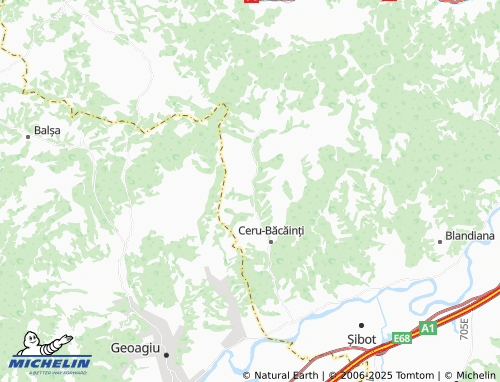 MICHELIN Bolovănești map - ViaMichelin