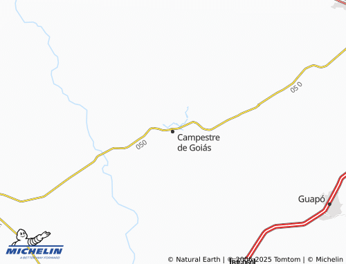 MICHELIN Campestre de Goiás map - ViaMichelin