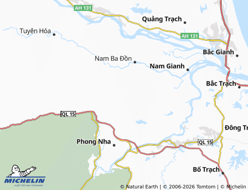 Mapa MICHELIN Lâm Trạch - ViaMichelin