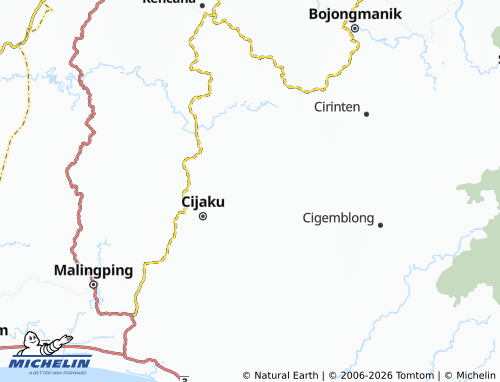 MICHELIN-Landkarte Cipalabuh - ViaMichelin