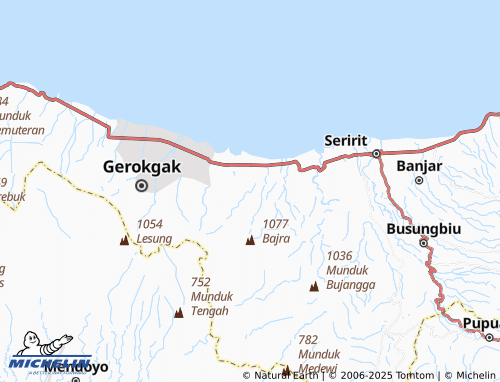 MICHELIN Tinga-Tinga map - ViaMichelin