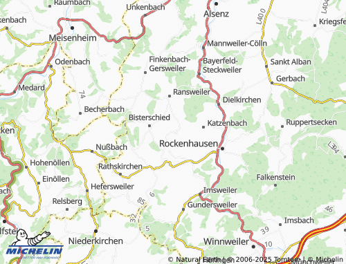 MICHELIN Schönborn map - ViaMichelin