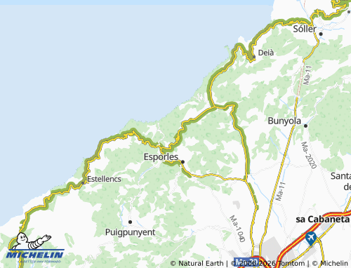 Mapa MICHELIN Nova Valldemossa - ViaMichelin