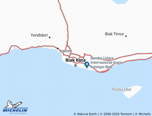 MICHELIN Samofa map - ViaMichelin