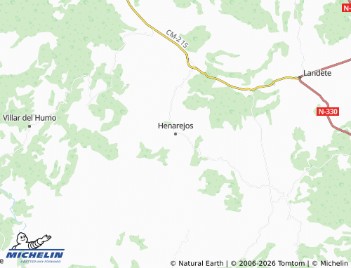 Carte MICHELIN Henarejos - ViaMichelin
