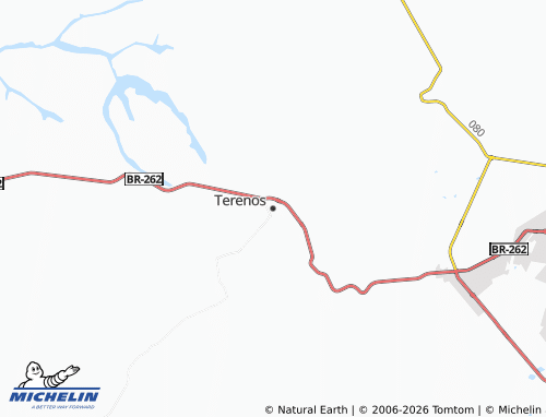 Mapa MICHELIN Terenos - ViaMichelin