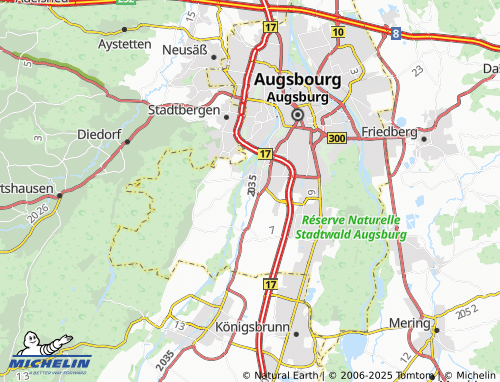 MICHELIN Radaumühle map - ViaMichelin