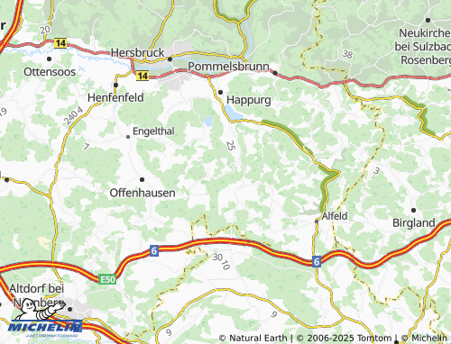 Kaart MICHELIN Hartenberg - ViaMichelin