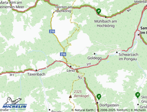 MICHELIN Mitterstein map - ViaMichelin