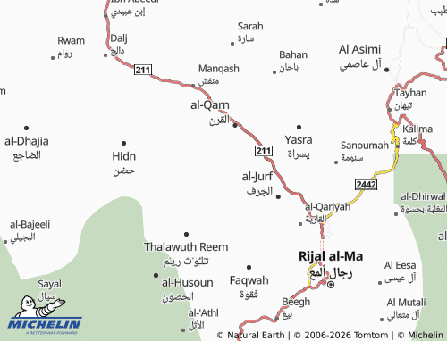 MICHELIN-Landkarte al-Siru - ViaMichelin