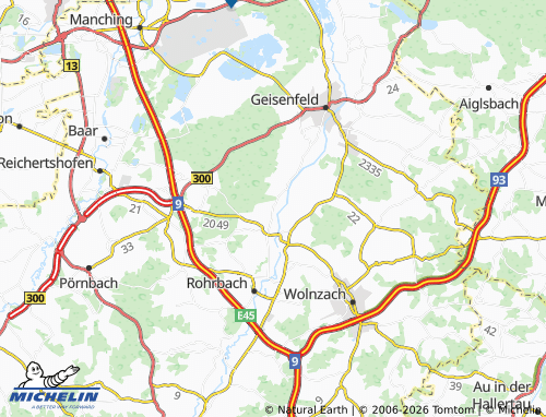 MICHELIN Buchersried map - ViaMichelin