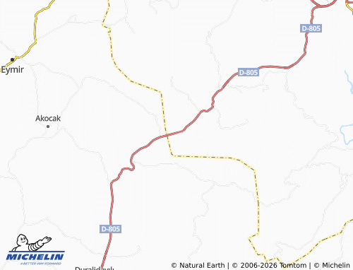 MICHELIN Beyyurdu map - ViaMichelin