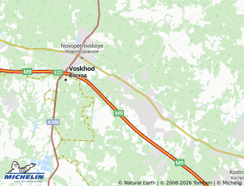 Carte MICHELIN Duplevo SNT - ViaMichelin