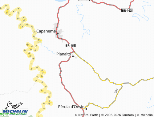 MICHELIN Centro map - ViaMichelin