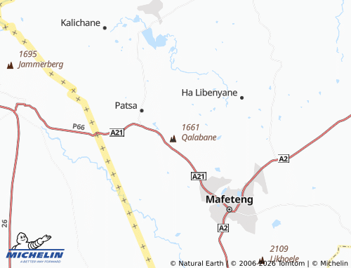 Mapa MICHELIN Ha Lefifi - ViaMichelin