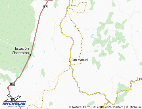 Mapa MICHELIN San Manuel Tenerife - ViaMichelin
