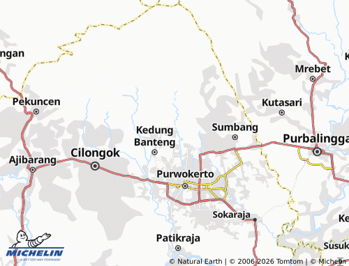 MICHELIN Karangnangka map - ViaMichelin