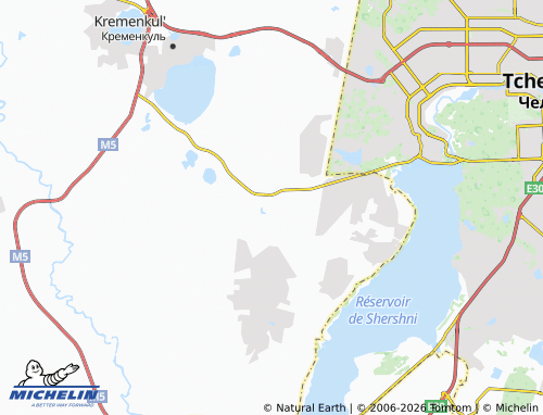 MICHELIN-Landkarte Severnyy - ViaMichelin