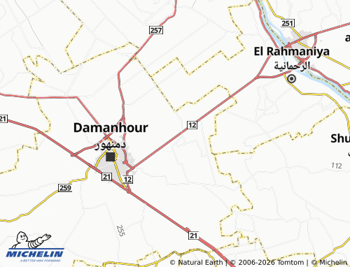 Mapa MICHELIN Munsha'at al-Khazzan - ViaMichelin