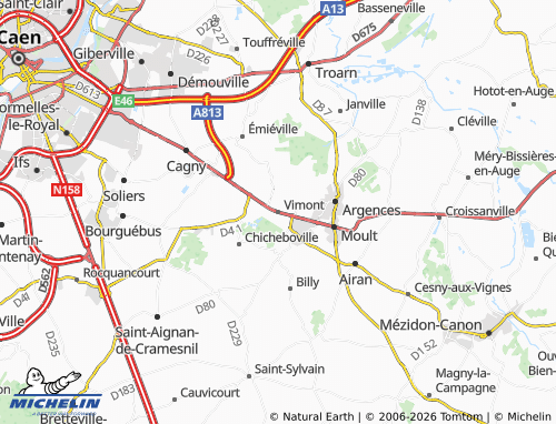Mapa MICHELIN Vimont - ViaMichelin