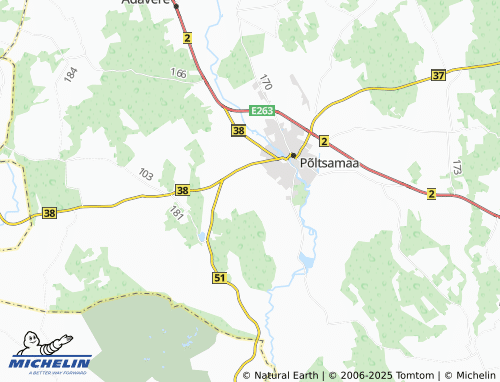 MICHELIN Kuningamäe map - ViaMichelin