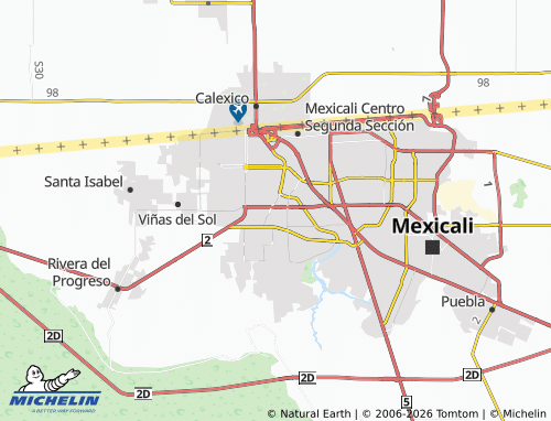 Mapa MICHELIN Adolfo López Mateos - ViaMichelin