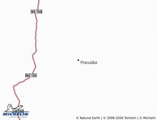 MICHELIN Pracuúba map - ViaMichelin