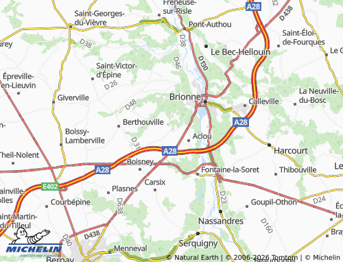 Mappa MICHELIN Franqueville - ViaMichelin