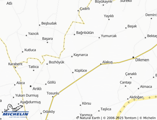 MICHELIN Kayapınar map - ViaMichelin
