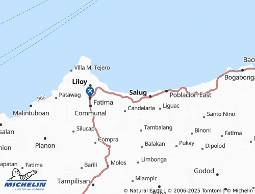 MICHELIN Kayok map - ViaMichelin