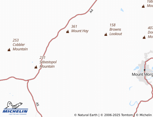 MICHELIN Bushley map - ViaMichelin