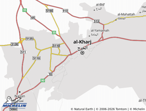 MICHELIN-Landkarte al-Sulaymaniyyah - ViaMichelin