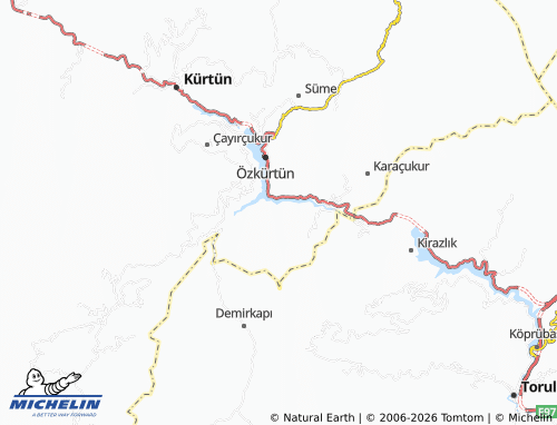 MICHELIN Araköy map - ViaMichelin