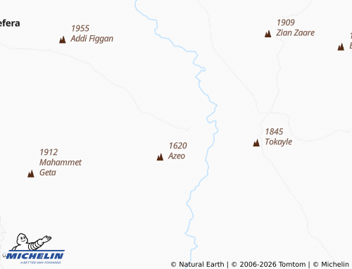MICHELIN Knafna map - ViaMichelin