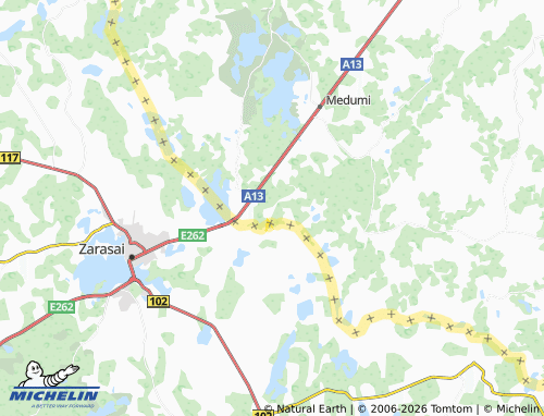 Mapa MICHELIN Ozolaine - ViaMichelin