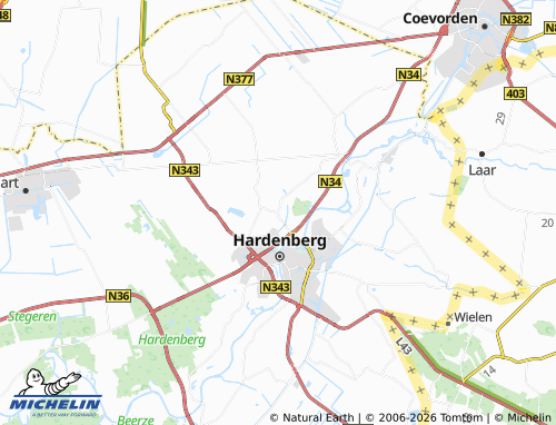 Carte MICHELIN Collendoorn - ViaMichelin